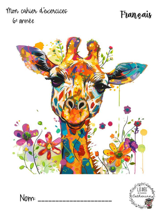 Français - Cahier d'exercices - 6e année