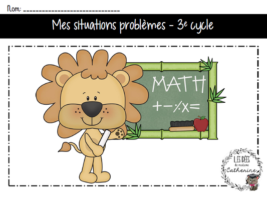 Mathématiques - Cahier de résolutions de problèmes (46) - C2 - 3e cycle