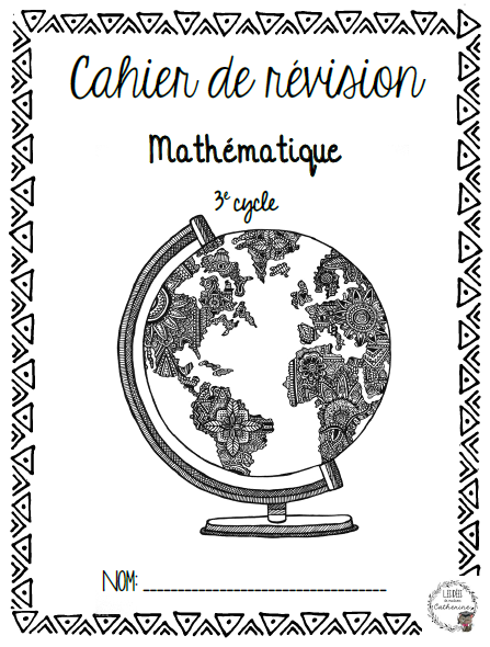 Mathématiques - Cahier de révision 6e