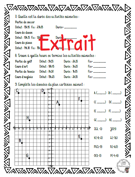 Mathématiques - Cahier de révision 5e