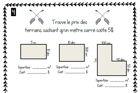 Cahier passe-temps #3 - 3e cycle