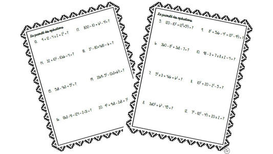 Mathématiques - Révision (PEMDAS, moyenne, probabilités)