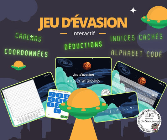 Jeu d'évasion - Les extraterrestres
