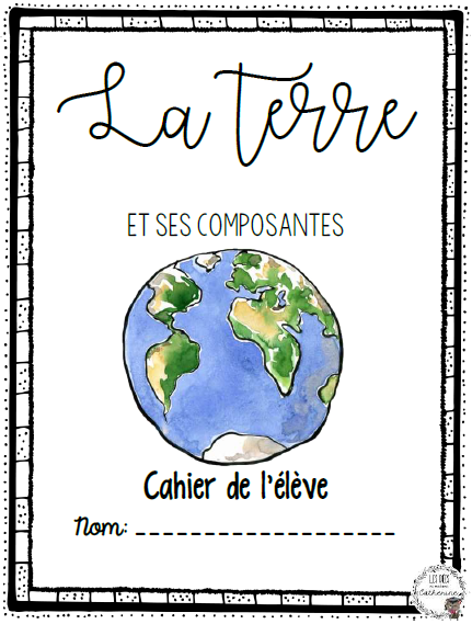 Sciences - La terre et ses composantes - 3e cycle