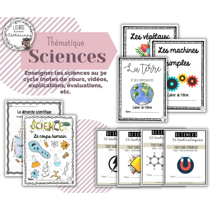 Sciences - ENSEMBLE enseignement des sciences au 3e cycle