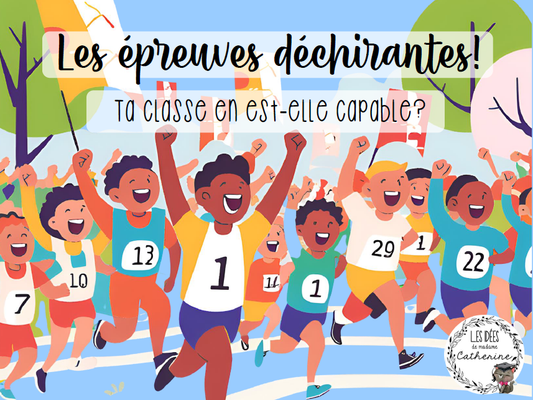 Jeu de groupe - Les épreuves déchirantes!