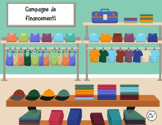 Mathématiques - atelier/jeu - La campagne de financement (addition de fractions)