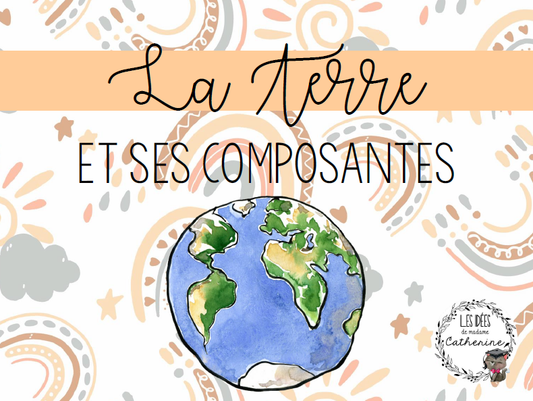 Sciences - La terre et ses composantes - 3e cycle