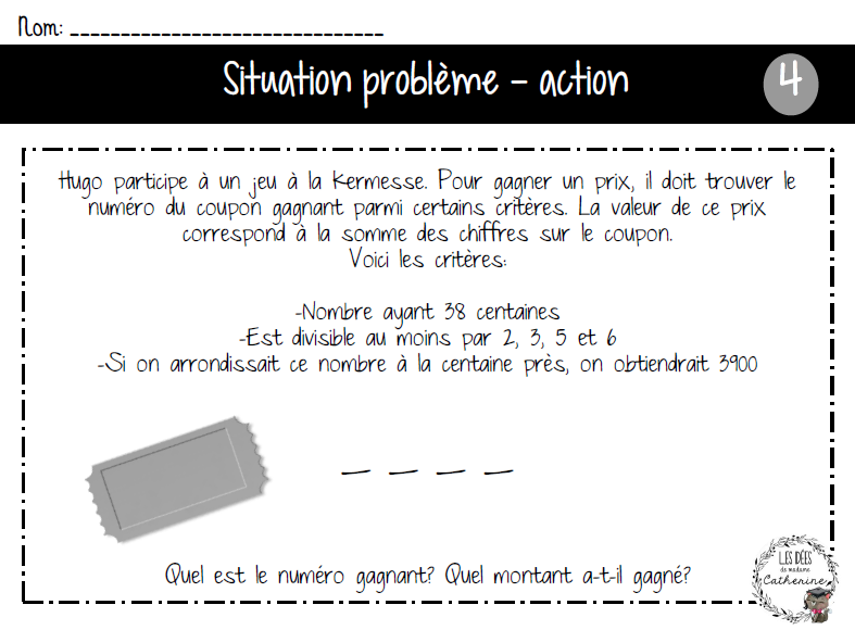 Mathématiques - Cahier de résolutions de problèmes (46) - C2 - 3e cycle