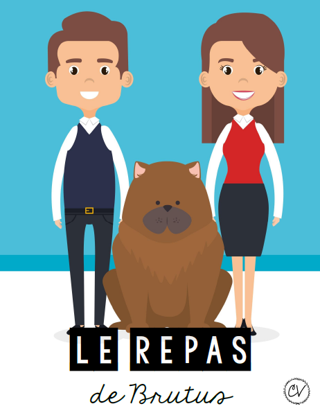 Mathématiques - atelier/jeu - Le repas de Brutus (fractions équivalentes)