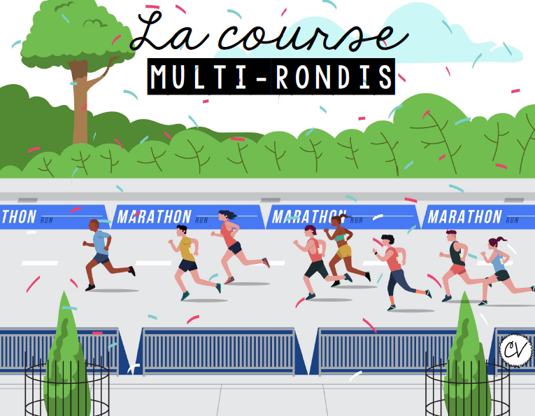 Mathématiques - atelier/jeu - La course multi-rondis