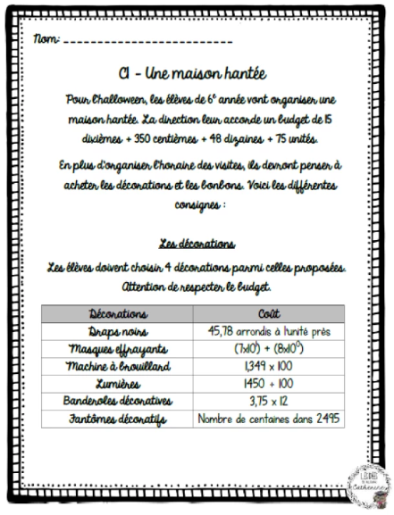 Mathématiques - pratique de C1 (4) - Début d'année