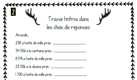 Cahier passe-temps #1 - 3e cycle