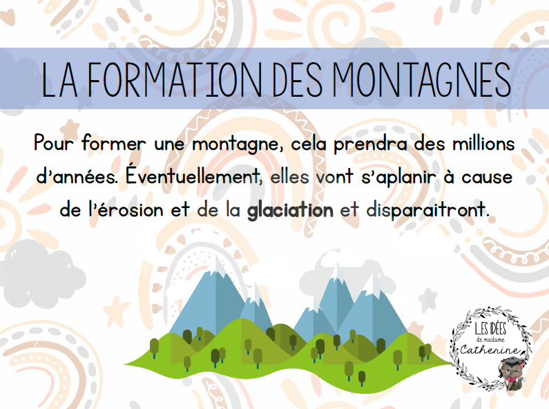 Sciences - La terre et ses composantes - 3e cycle