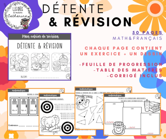 Révision - Français et mathématiques - Détente et révision
