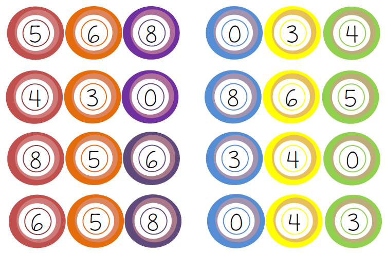 Mathématiques - atelier/jeu - Loterie pédagogique - valeur/position