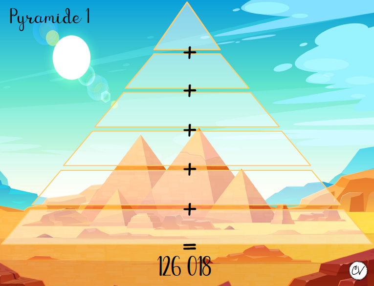 Mathématiques - atelier/jeu - Défi égyptien - décomposition de nombres