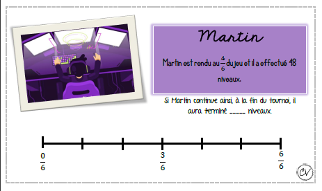 Mathématiques - atelier/jeu - Le tournoi (fractions)