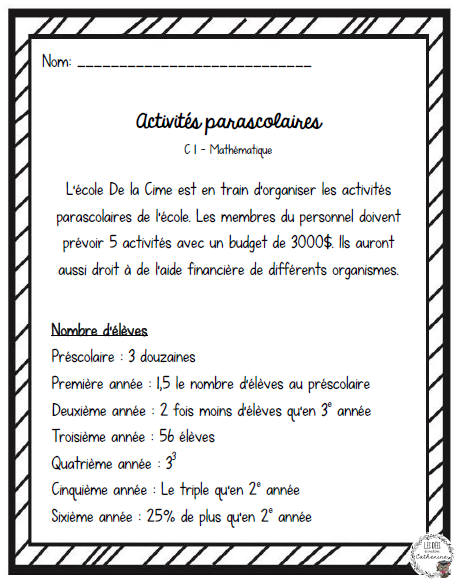 Mathématiques - Pratiquer la compétence 1 (C1) étapes par étapes