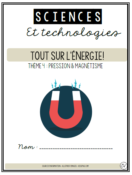 Sciences 3e cycle - Pression et magnétisme