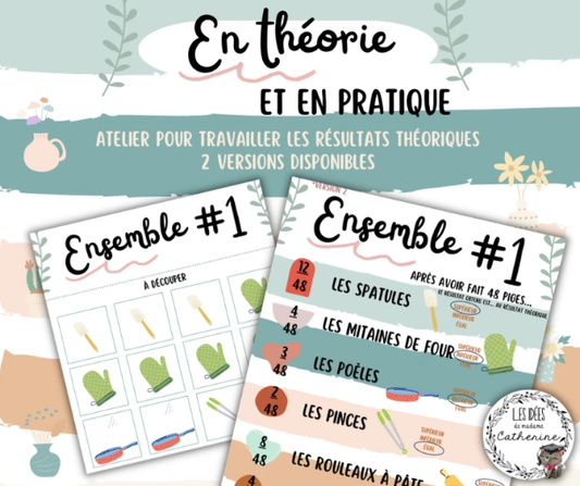 Mathématiques - atelier/jeu - Résultats théoriques