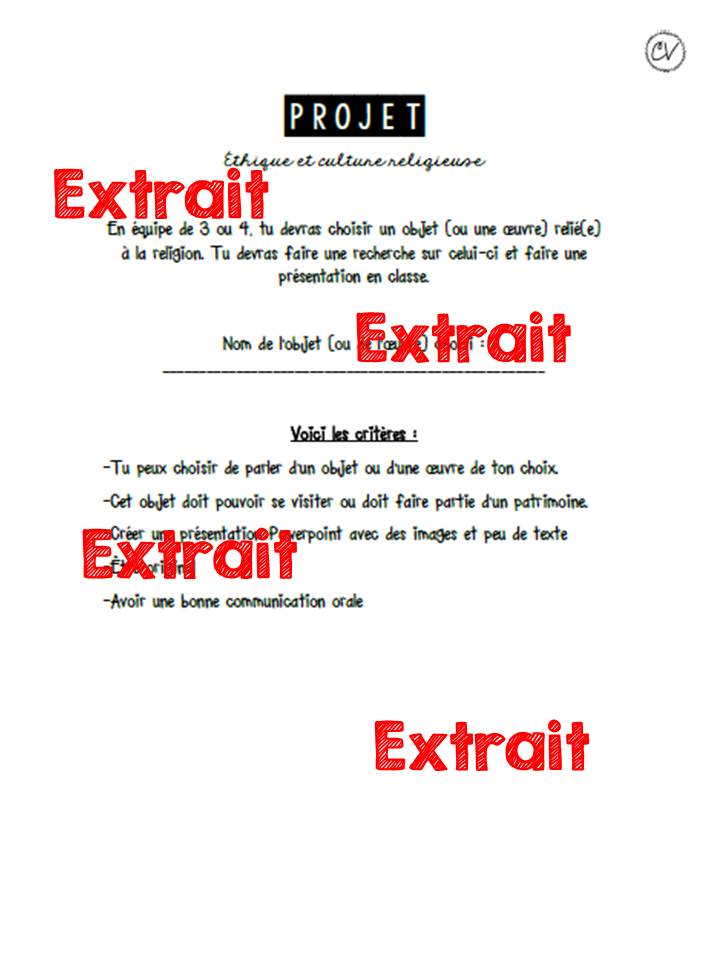 ECR - Recherches (2 projets)