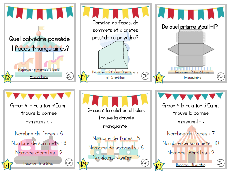 Mathématiques - Atelier/jeu - Révision complète (Parc d'attraction)